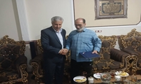 تجلیل از خانواده های شهدای والامقام نوردین نیازی و فرهاد امجدیان به مناسبت هفته دفاع مقدس