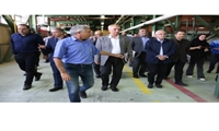بازدید دکتر مصری و مهندس باقرخانی از تعاونی ۱۸۲۰ تایر کورد؛ حمایت عملی از تولید ملی در قلب کرمانشاه