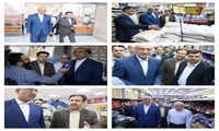 بازدید سرزده استاندار کرمانشاه و مدیرکل صمت از فروشگاه‌های سطح شهر / بررسی وضعیت تأمین و توزیع کالاهای اساسی
