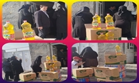 توزیع روغن تنظیم بازار در دهستان حسن آباد شهرستان اسلام آبادغرب