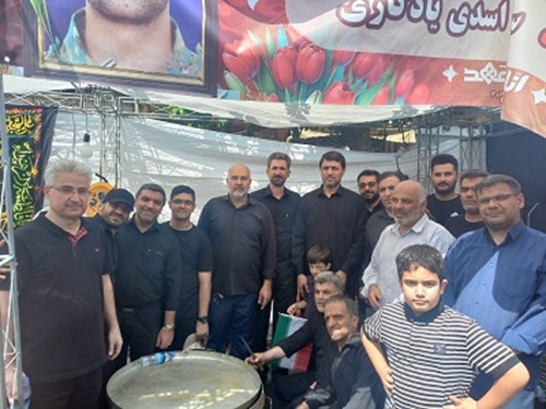 برپایی موکب سازمان حمایت در  مراسم پیاده روی جاماندگان اربعین حسینی 1404